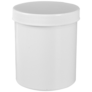 包邮塑料桶1000克白色pp固体瓶粉末分装瓶100g250g450g膏盒大口瓶