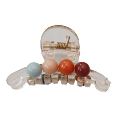 GUKUALI 2025春季新款糖果豆mini刘海抓夹简约百搭日常小发夹发饰