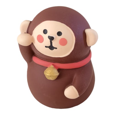 正版decole十二生肖可爱小摆件