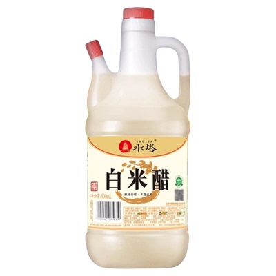 水塔白米醋800ml×1壶家用食用醋