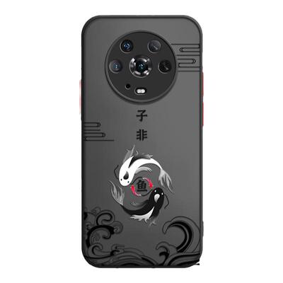 适用华为荣耀magic4手机壳honor新款mαgic男mgaic女honormagic全包4majic外壳migac硅胶magix4磨砂migac4潮