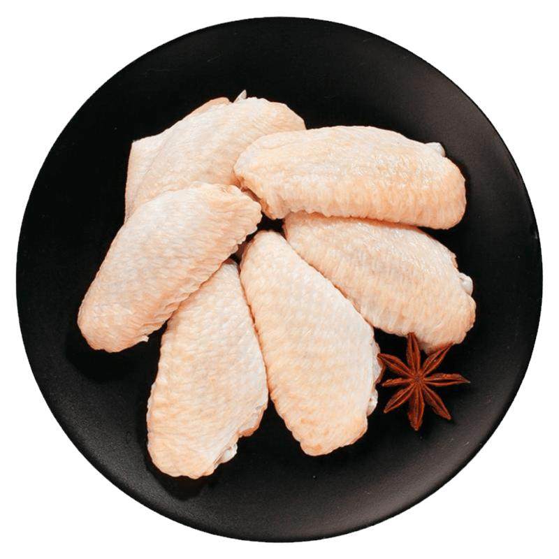 【正大官方】正大鸡翅中新鲜冷冻鸡翅中500g/袋正大食品鸡翅中