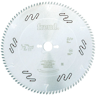 进口锐无敌FREUD木工免漆板精密裁板锯推台锯专用合金锯片12寸Z96
