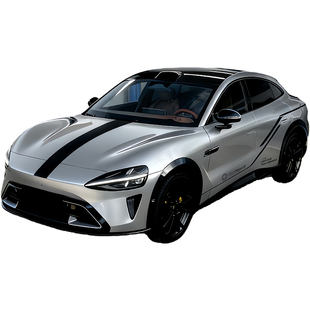 适用YU7黑色拉花引擎盖线条车贴个性改装车门新款装饰定制贴纸