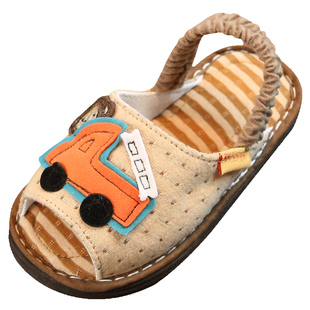 宝宝拖鞋春秋室内防滑软底儿童家居鞋1一3岁婴儿棉拖鞋春季小孩夏