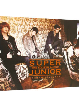 正版 Super Junior专辑 4th Alubm美人啊A版cd唱片+写真歌词+小卡