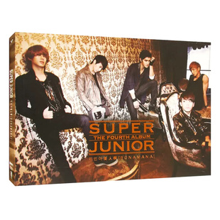 正版 Super Junior专辑 4th Alubm美人啊A版cd唱片+写真歌词+小卡