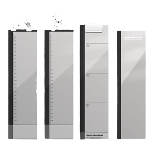 电脑侧面夹留言板便签标签贴板透明款工作备忘录办公室办公桌旁显示器屏幕可擦提醒板办公用品提示板工位神器