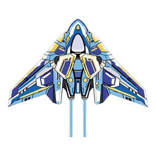 机甲战机新款风筝儿童手持大人专用潍坊25年网红微风易飞到手可飞