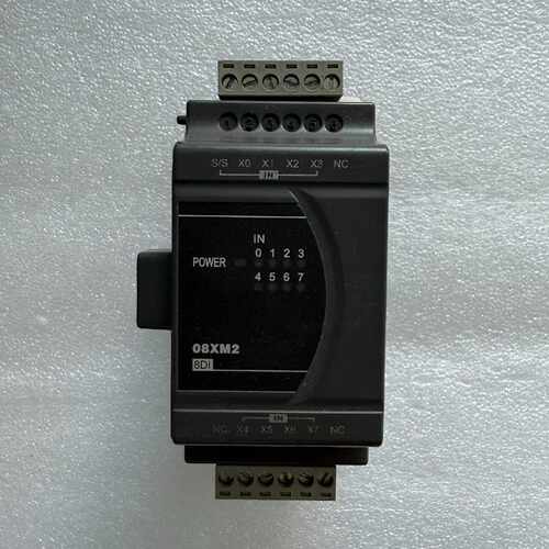 台达PLC扩展模块，型号DVP08XM211N，成色9新，标议价