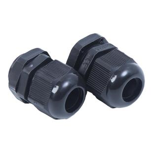 电缆防水接头电线格兰头公制M塑料电缆固定接头PG葛兰头M20X1.5