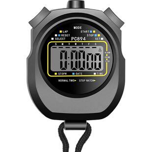 电子秒表计时器 学生运动健身训练比赛专用 田径跑步游泳裁判秒表
