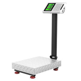 100kg电子秤商用台秤家用小型高精度150计价称重电子称300公斤磅