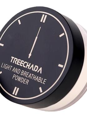 泰国treechada24小时散粉定妆蜜粉控油持久不易脱妆轻薄透气正品
