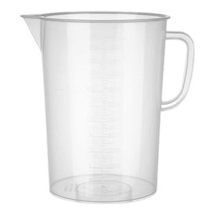 塑料量杯带双刻度大容量测量桶奶茶店专用食品级PP家用计量杯量筒