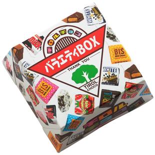 日本进口休闲零食TIROL/松尾什锦多彩夹心巧克力圣诞节礼物喜糖