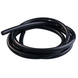 黑色硅胶实心圆条硅胶密封条耐高温防滑防水条耐高压直径1-25mm