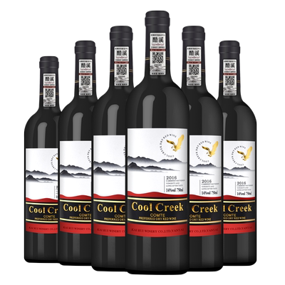 酷溪伯爵干红葡萄酒2支