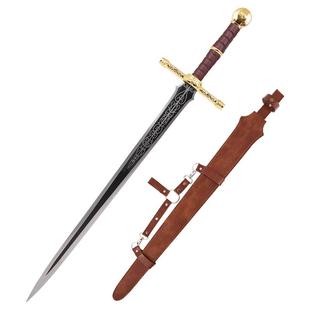 君王军直剑艾尔登法环周边金属武器模型老头环合金COS道具未开刃