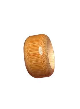 精工老玉竹跑环实心竹小戒圈手串配饰竹子跑环散珠吊坠坠子面包圈