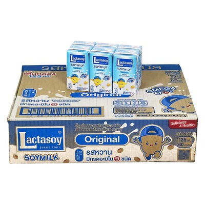 力大狮泰国迷你装补钙豆奶植物奶