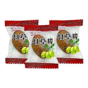 独立包装九制甘草橄榄黄金甘草橄榄橄榄果干果脯潮汕蜜饯休闲零食