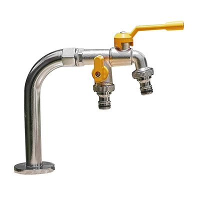 庭院洗手盆简易管出水龙头户外台盆石头盆水池防冻裂单冷浇花龙头