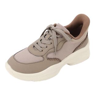 Pansy2025年秋季新款盼喜日本女鞋一脚蹬轻便厚底运动休闲鞋