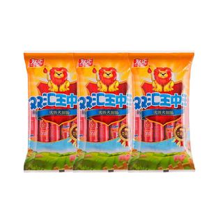 双汇正品王中王火腿270g*3袋即食香肠办公室宿舍休闲零食泡面拍档