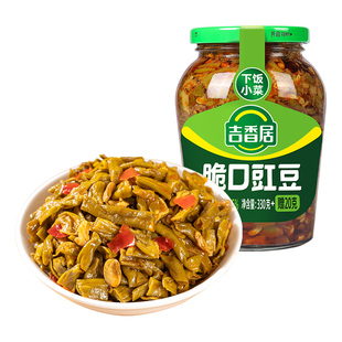 吉香居脆口豇豆350g下饭配粥四川泡菜咸菜开味下饭拌面小菜早餐