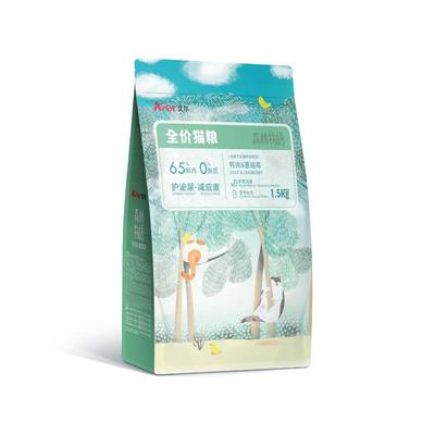 艾尔森林物语猫粮0麸质鸭肉蔓越莓全价鲜肉猫粮成幼猫粮猫食10kg
