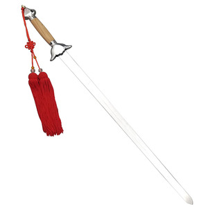 太极剑软剑武术表演剑女士晨练训练未开刃儿童宝剑武术响剑未开刃