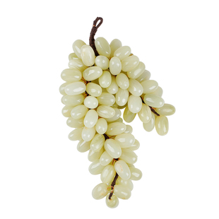 天然阿富汗玉葡萄摆件原石打磨家居桌面装饰乔迁送礼创意玉石礼物