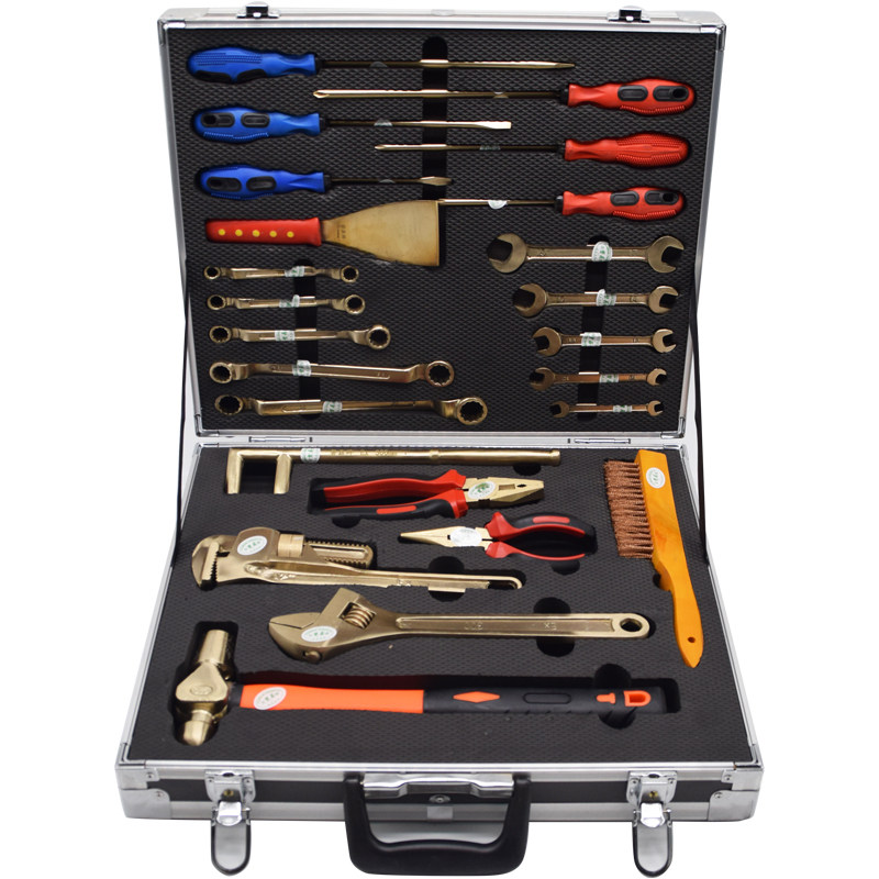 防爆组合工具套装防爆组合工具13件套油库气站专用维修工具10件套