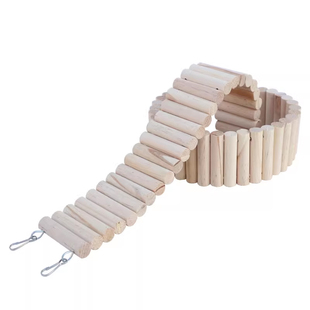 鹦鹉宠物玩具爬梯金丝熊仓鼠木质鸟笼内围栏分区宠物围墙宠物用品