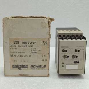ENTRELEC SCHIELE ESN Mecotron voltage monitoring relay 2.450