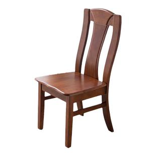 全实木餐椅整装加厚现代简约木头椅子家用靠背酒店餐厅吃饭凳子