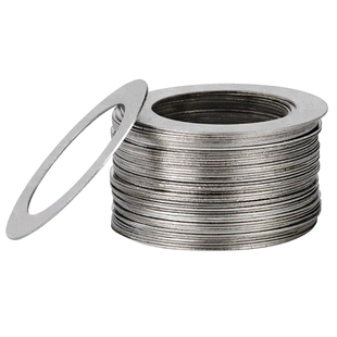 304不锈钢超薄金属圆形垫片螺丝螺母间隙平垫圈【承接非标定制】