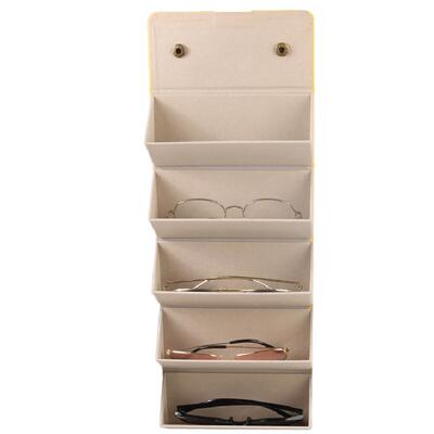 皮质眼镜盒大容量便携抗压