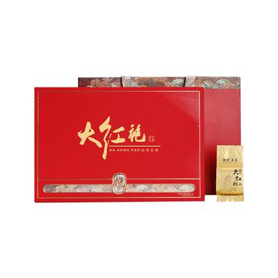 中秋茶礼送礼大气大红袍