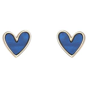 DODOGOGO银针爱心耳钉女士2025新款爆款耳环气质小巧精致耳饰耳夹