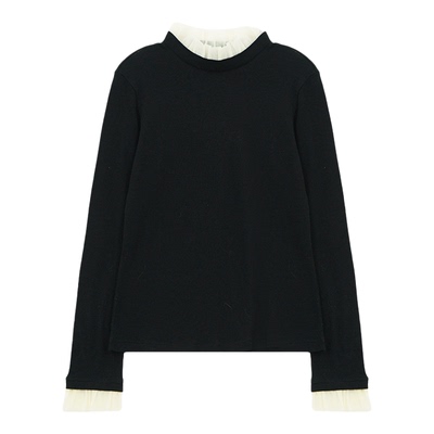 W.Diva【交响曲】防缩羊毛上衣