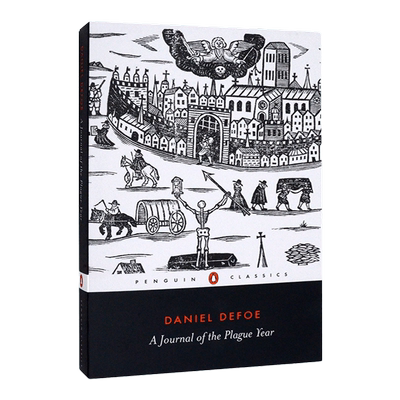 英文原版 A Journal of the Plague Year 瘟疫年纪事 笛福作品伦敦大瘟疫亲历记历史文献企 英文版 进口英语原版书籍