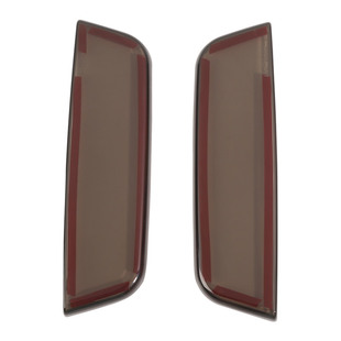 适用于福特烈马Bronco改装专用前脸转向灯罩炫黑保护壳装饰贴配件