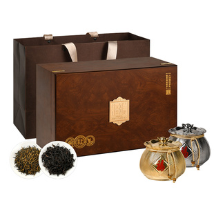 武夷红茶金骏眉新茶特级大红袍茶叶礼盒装节日过年送礼长辈伴手礼