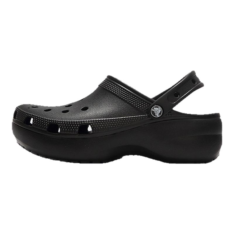 Crocs卡駱馳厚底云朵洞洞鞋女鞋