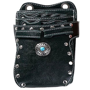 理发店美发工具剪刀包发型师斜挎潮流挎肩网红个性创意潮剪发高端