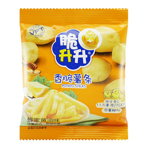 脆升升薯条蜂蜜黄油味香脆土豆条脆生生小包装非膨化零食休闲食品