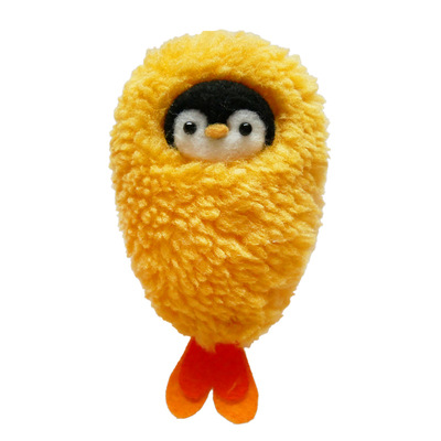 数绵羊羊毛毡戳戳乐diy企鹅玩偶