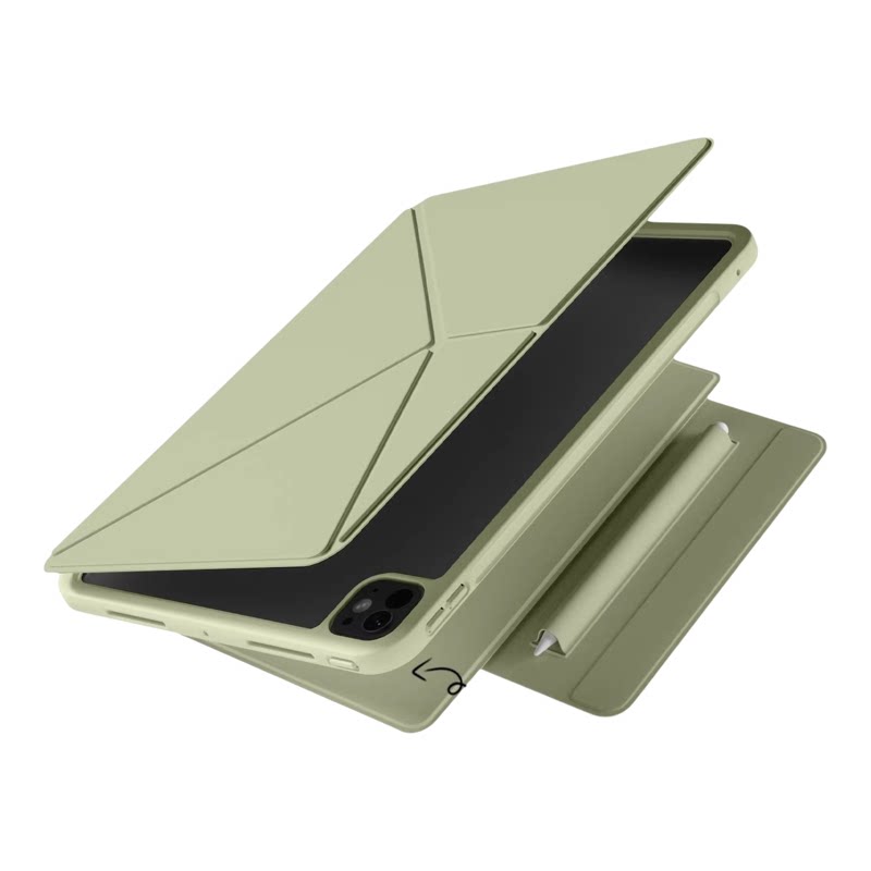 2026Air8保护套air765双面夹边框苹果ipad11保护壳10代平板k折mini76横竖支架ipadpro磁吸拆